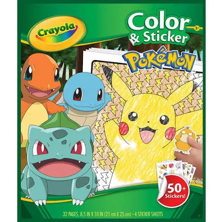 [1650565626] Color and Sticker Pokemon 04 2740G