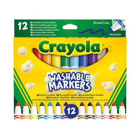 Marqueurs Crayola à  trait large 58 8340