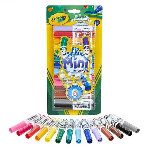 [1650565677] Marqueurs lavables Crayola Pip Squeaks