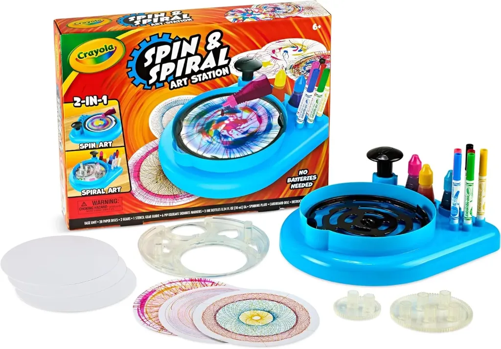 Spin and Spiral Art Station 747640