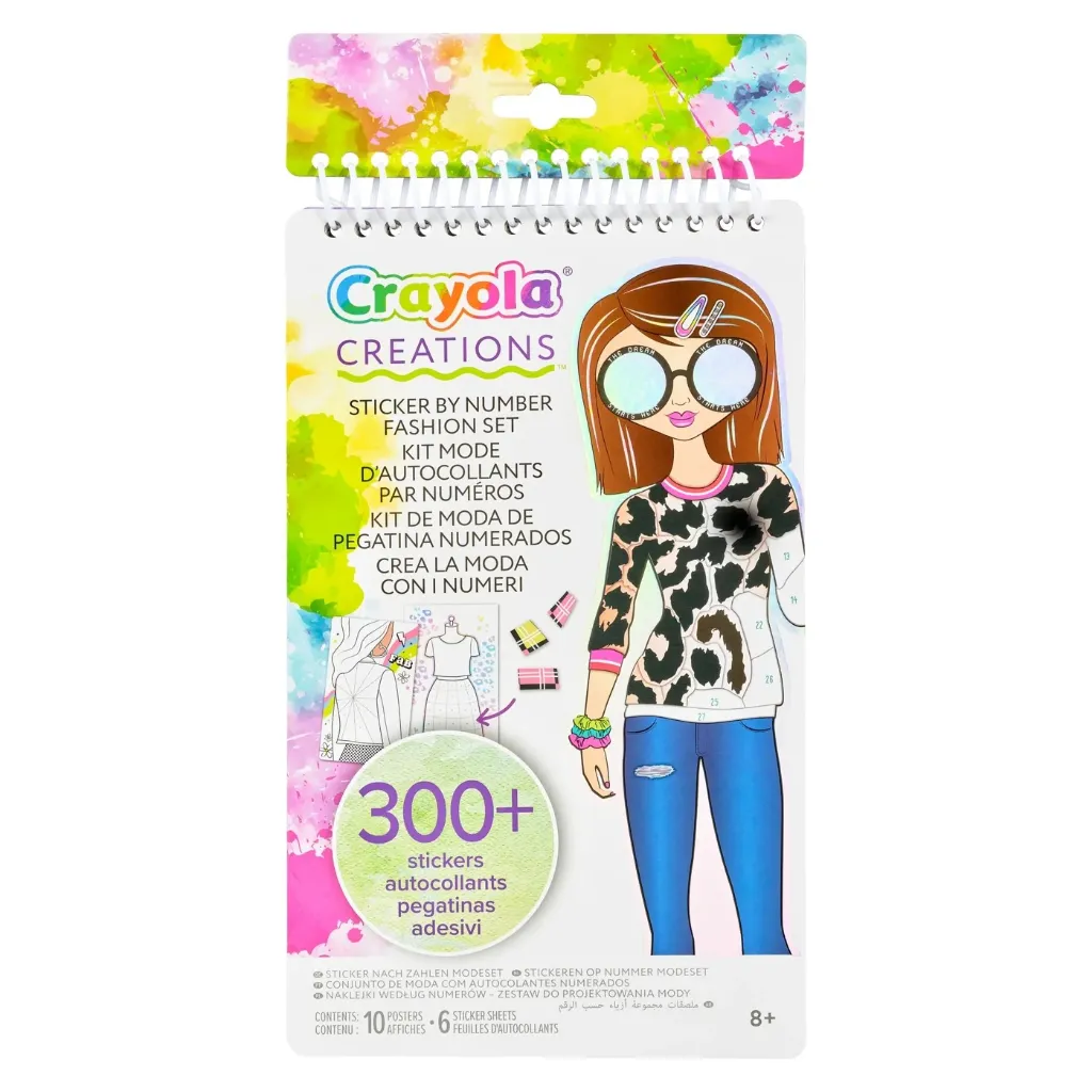 Crayola Creations Stickers by Number Set 26285