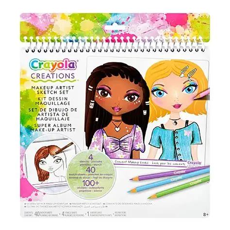 Crayola Creations Make up Sketch Portfolio 04 1056