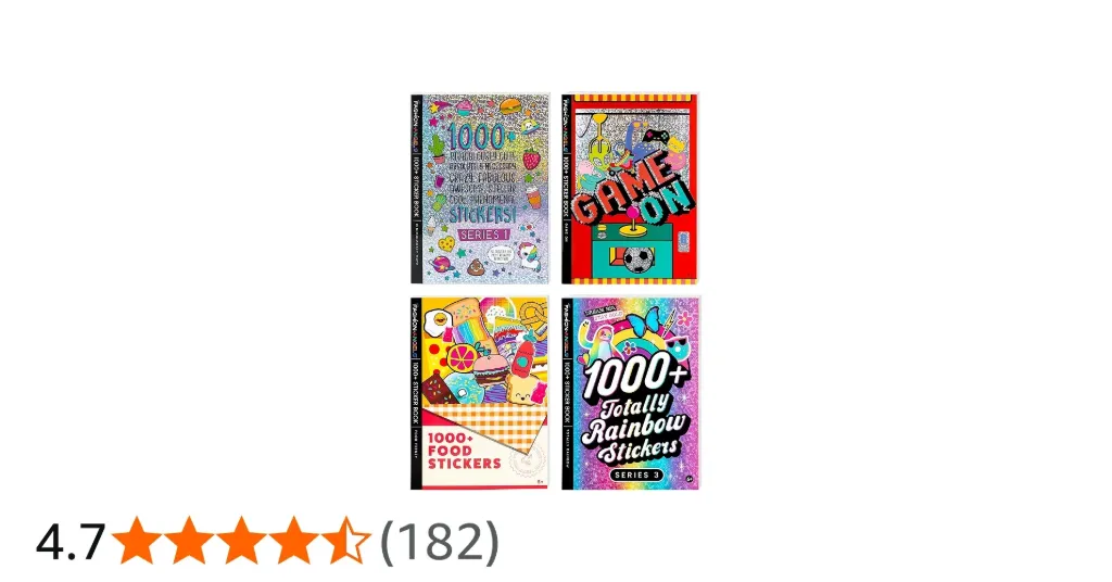 Crayola Creations 1000 avec Sticker Book 4 assorted bookcreations