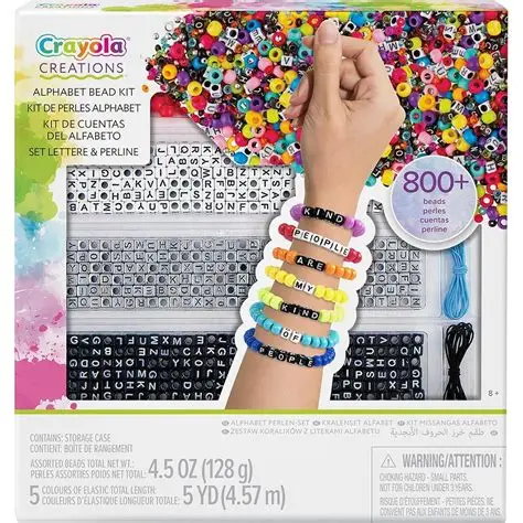 Crayola Creations Alphabet Bead Kit 04 4666