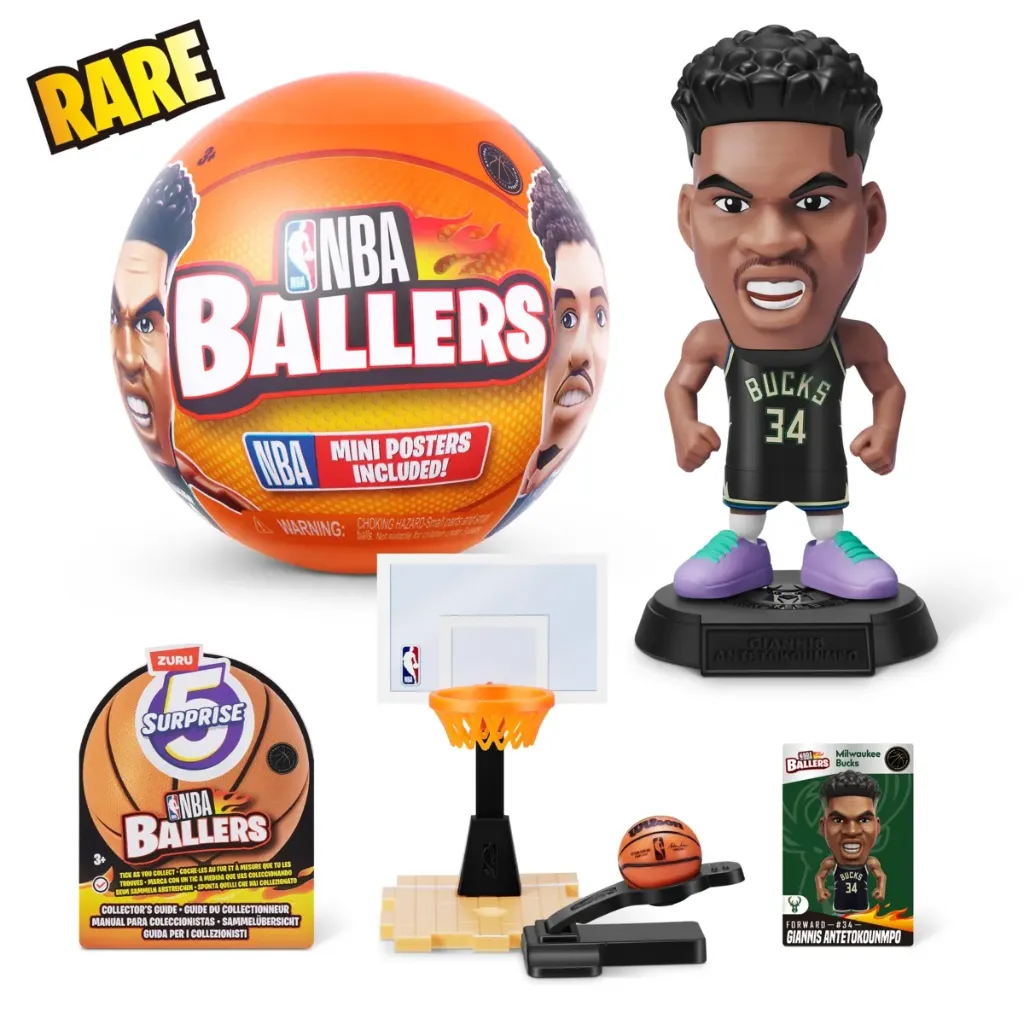 [1650565733] 5 SURPRISE NBA BALLERS 77490GQ9