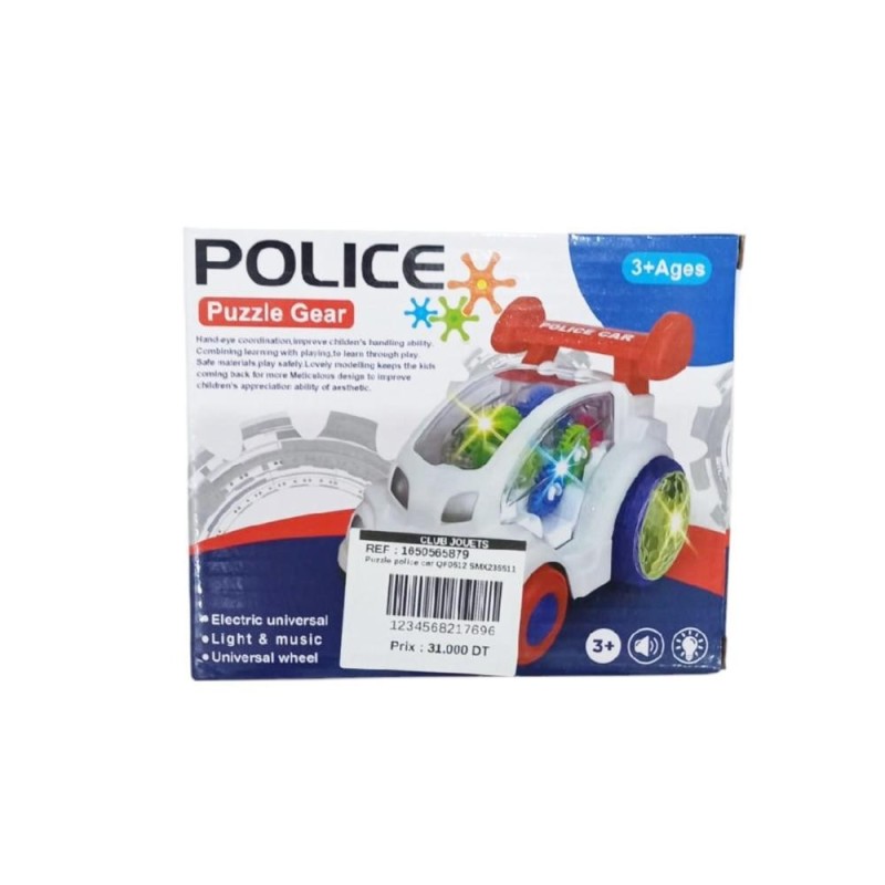Puzzle police car QF0512 SMX235511