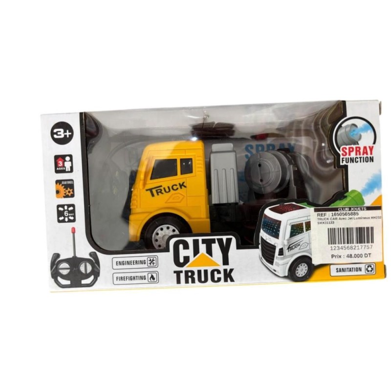 TRUCK CAR Avec Jet Lumineux HH232 SMX31133