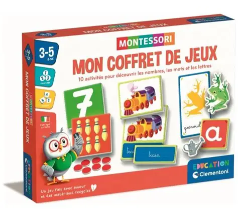 Mon coffret de jeux Montessori 52802