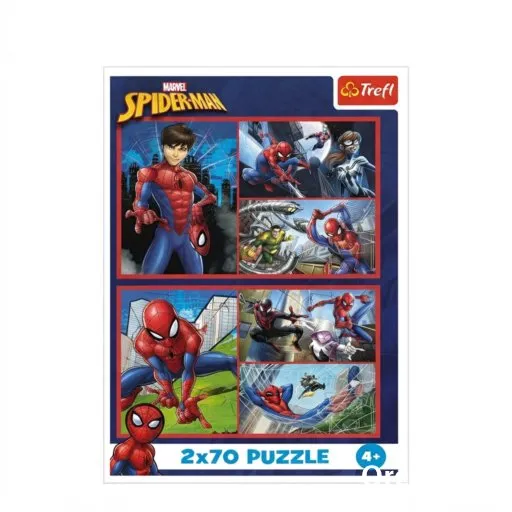 [1650566160] Puzzles 2x70 Marvel Spiderman 34443