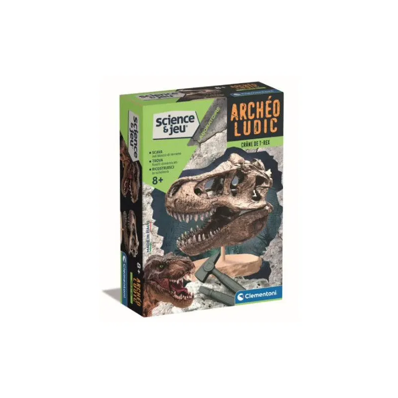 [1650566214] Coffret science Crà¢ne de T-Rex 52721