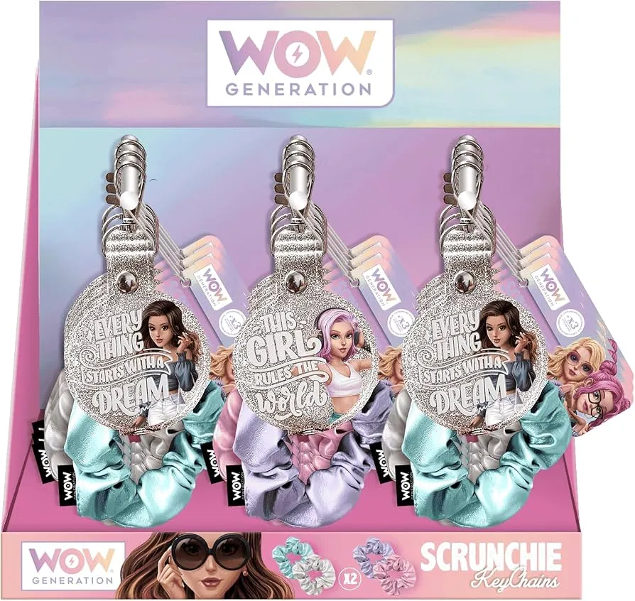 porte-clés chouchou 2 en 1 WOW00093