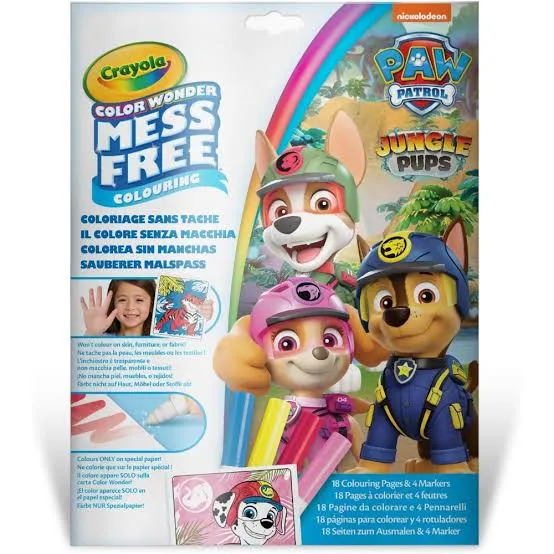 [1650566270] Color Wonder Set Paw Patrol foldelope 4 mini BL markers 75 2814
