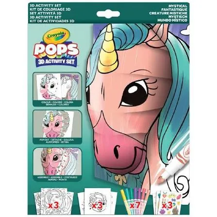 Pops Set Mystical Content: 3 Pops Set cards to build 04 2803