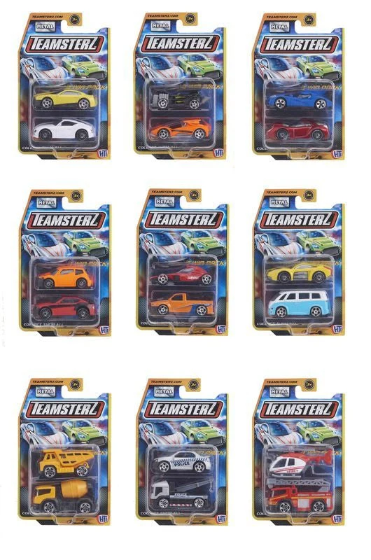 Street Machines Die Cast Vehicles 2 Pack Assorted Styles