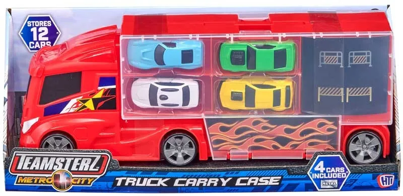 [1650566290] Truck Carry Case with 4 Cars