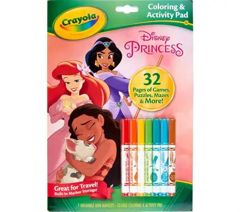 [1650566315] Color and Activity Disney Princess 04 5807