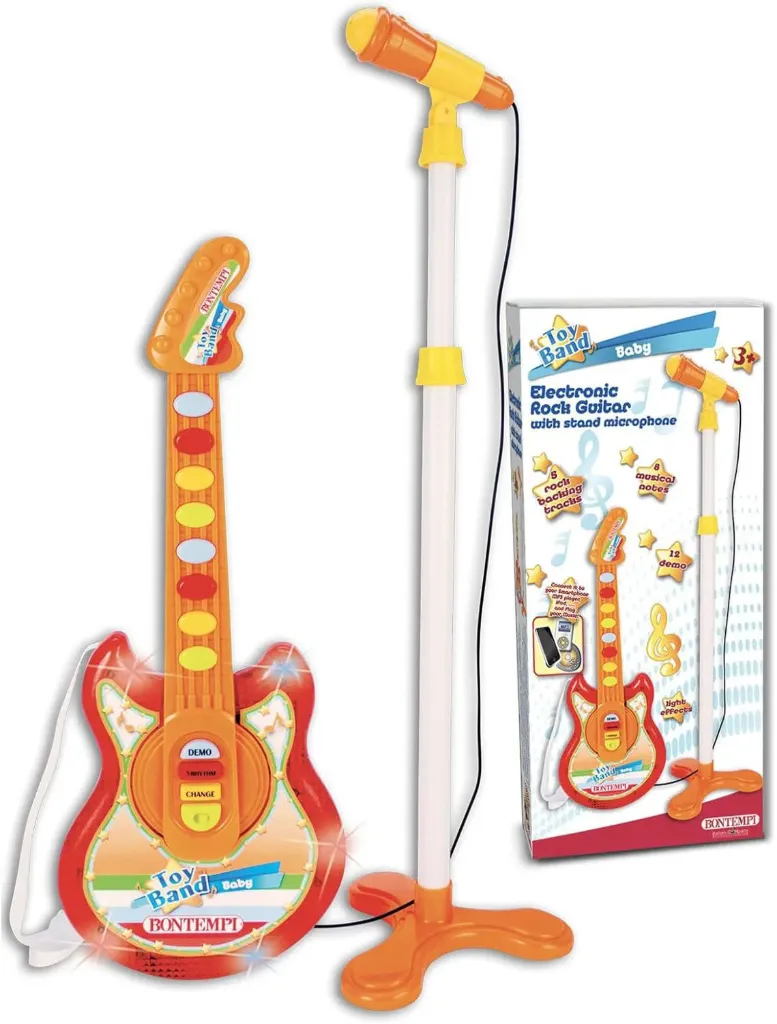 Baby Guitare rock +Micro de scéne 245025