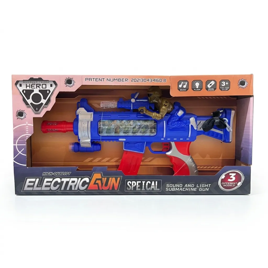 [1650566462] Pistolet lumineux en coffret 22566