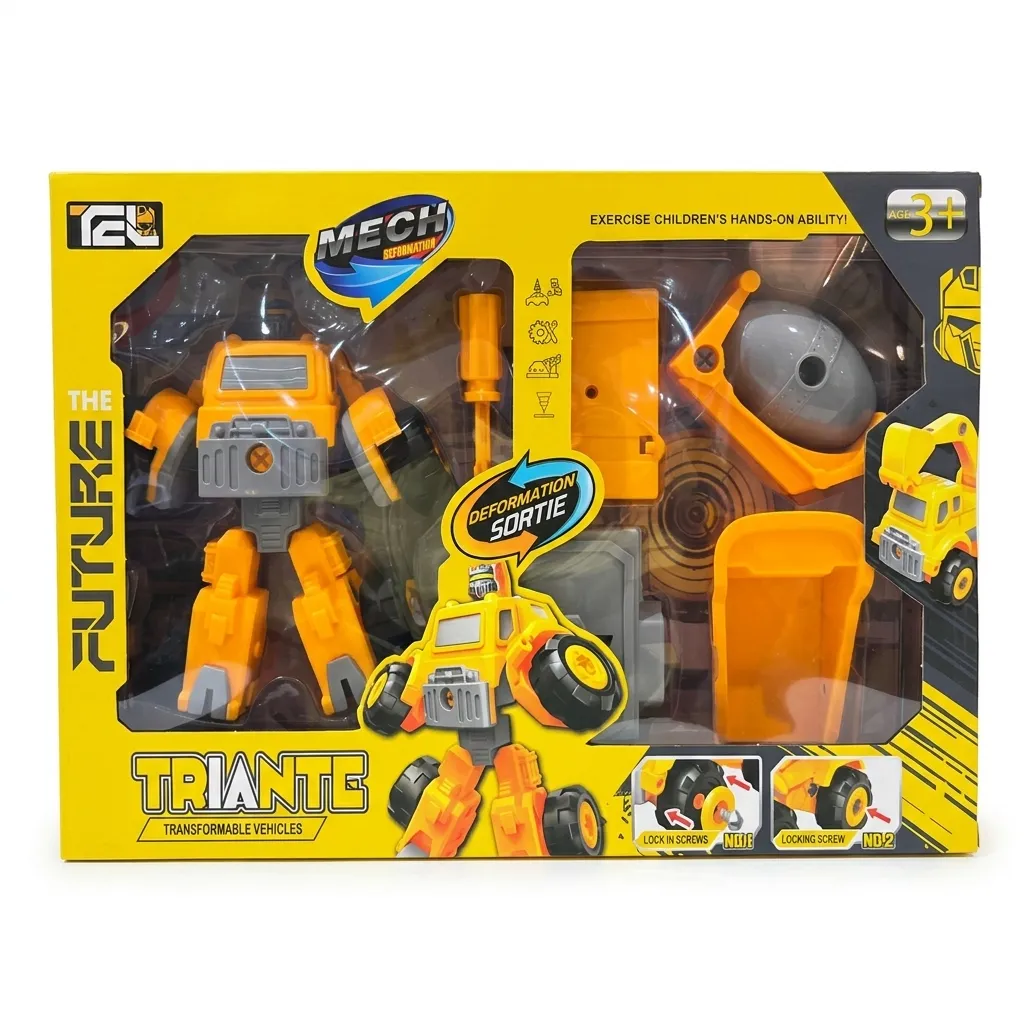 set de véhicule transformable avec kit de bricolage 2509B825