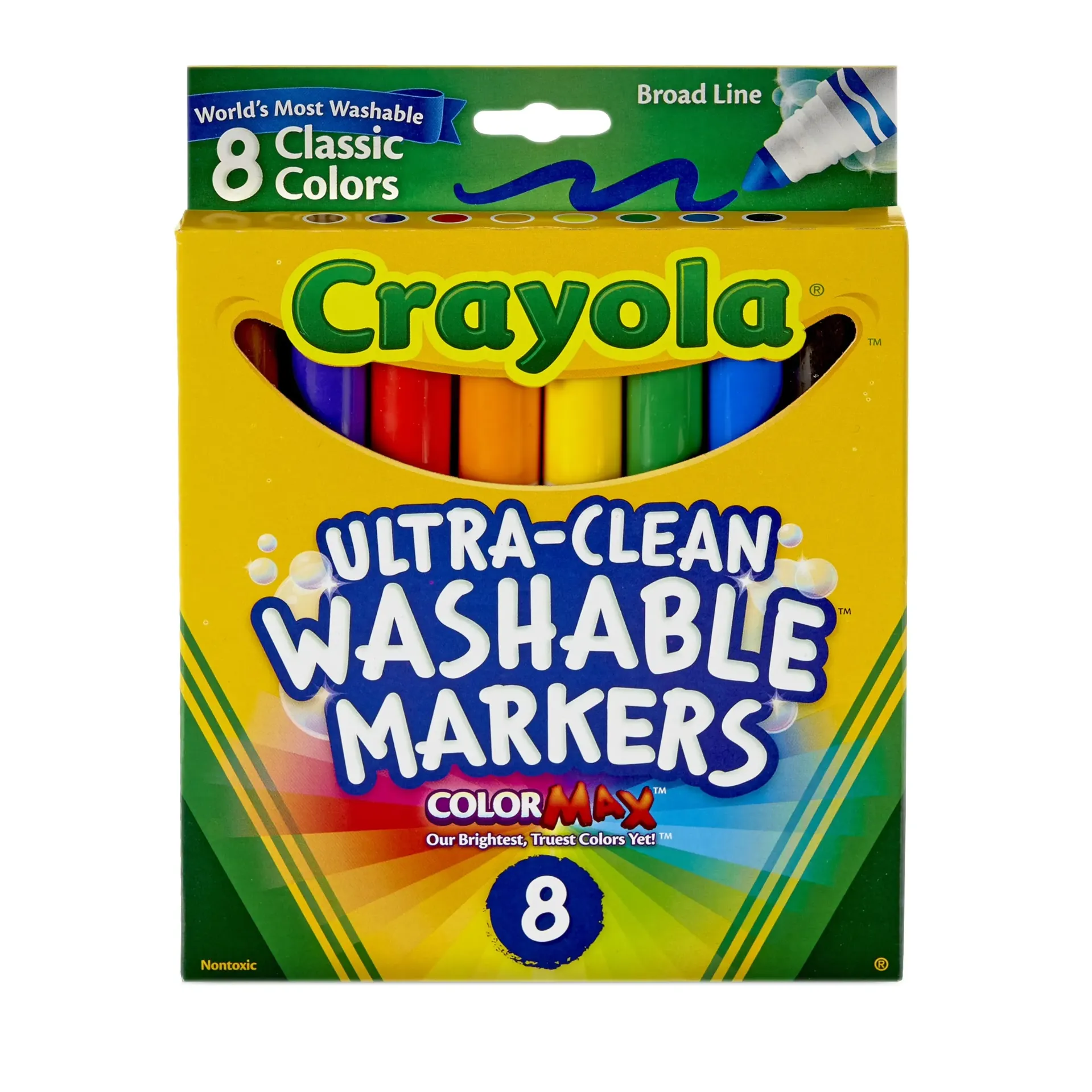 Ultra Clean Washable Markers Broad Line 8ct 58 8323G