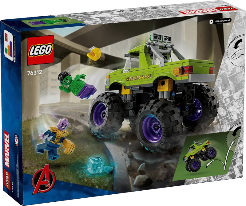 [1650566951] Le Tout-Terrain de Hulk contre Thanos 76312