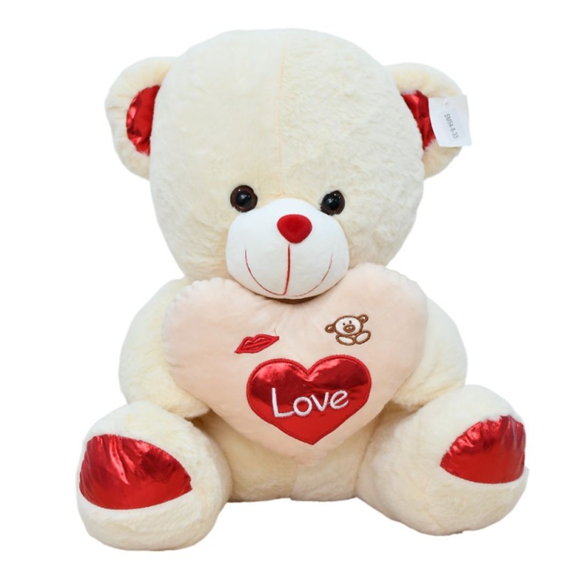 [1650567085] Ours Cœur LOVE 50cm SM54833