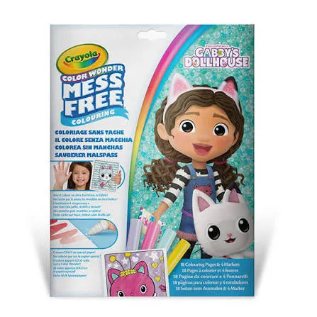 [1650567268] Color Wonder Set Gabby's Dollhouse foldelope 4 mini BL markers 75 2861