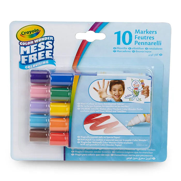 Color Wonder Mini Markers 10ct 75 2570