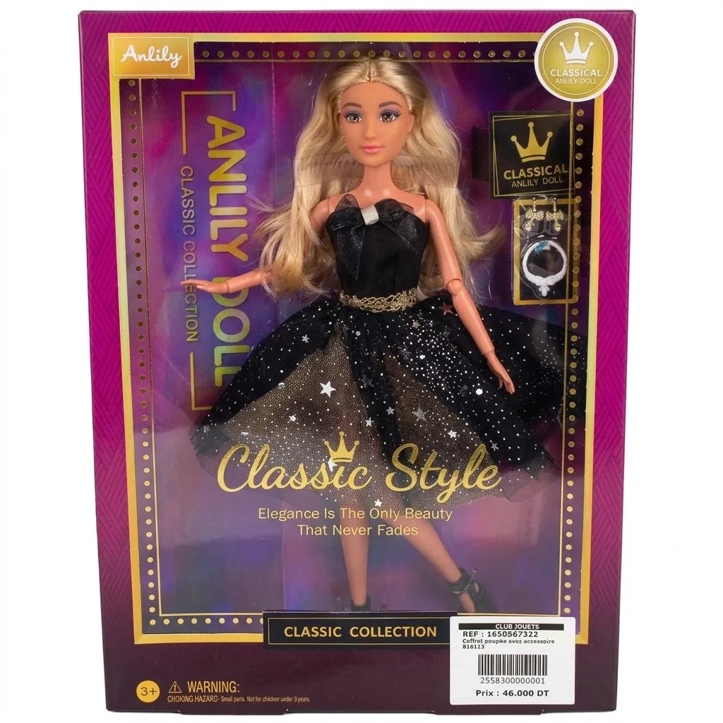 Coffret poupée avec accessoire 616513