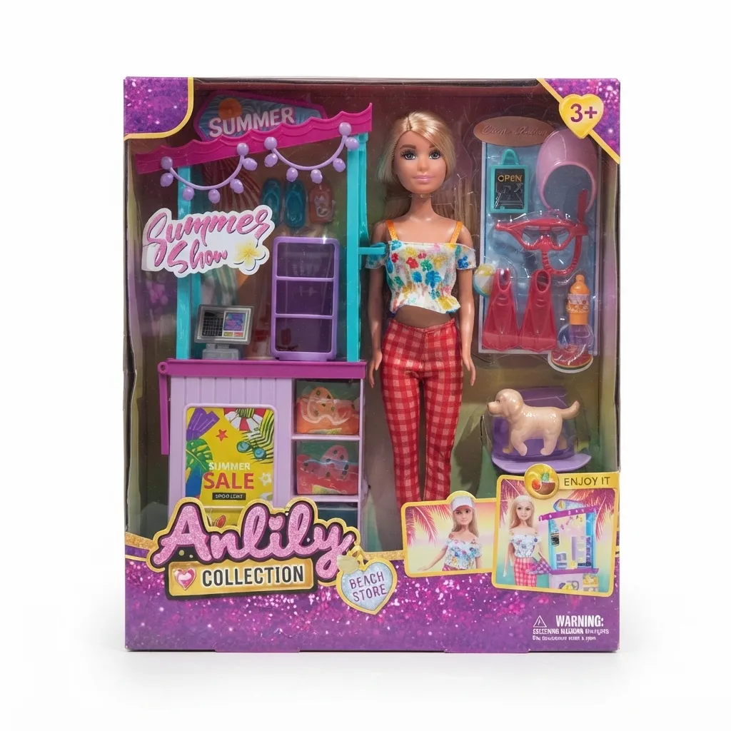 Coffret poupée avec accessoire 616158