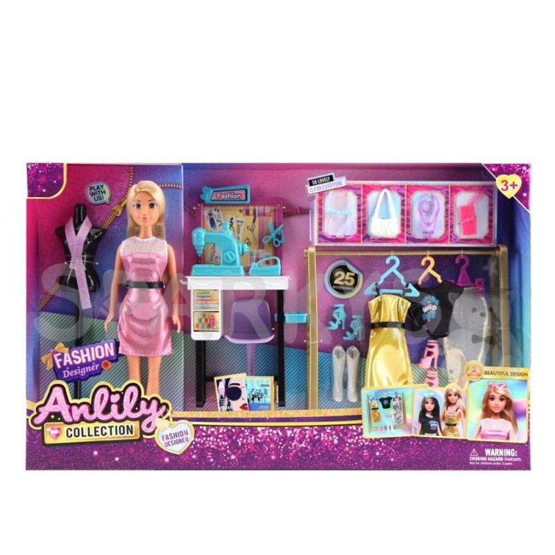 [1650567350] Coffret poupée Anlily avec accessoire 616939