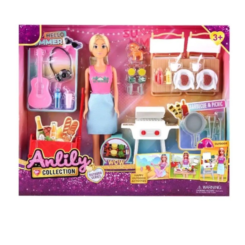 [1650567352] Coffret poupée avec accessoires 616256