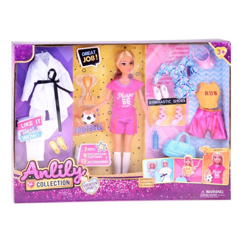 [1650567353] Coffret poupée avec accessoire 616090