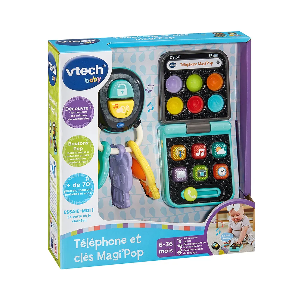 [1650567990] Coffret clés avec téléphone Magi'pop 578105