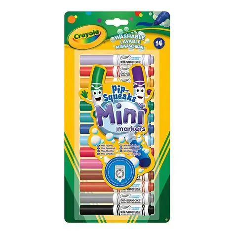 [1650567998] Pipsqueaks Washable Markers 14ct 58 8343 E 304