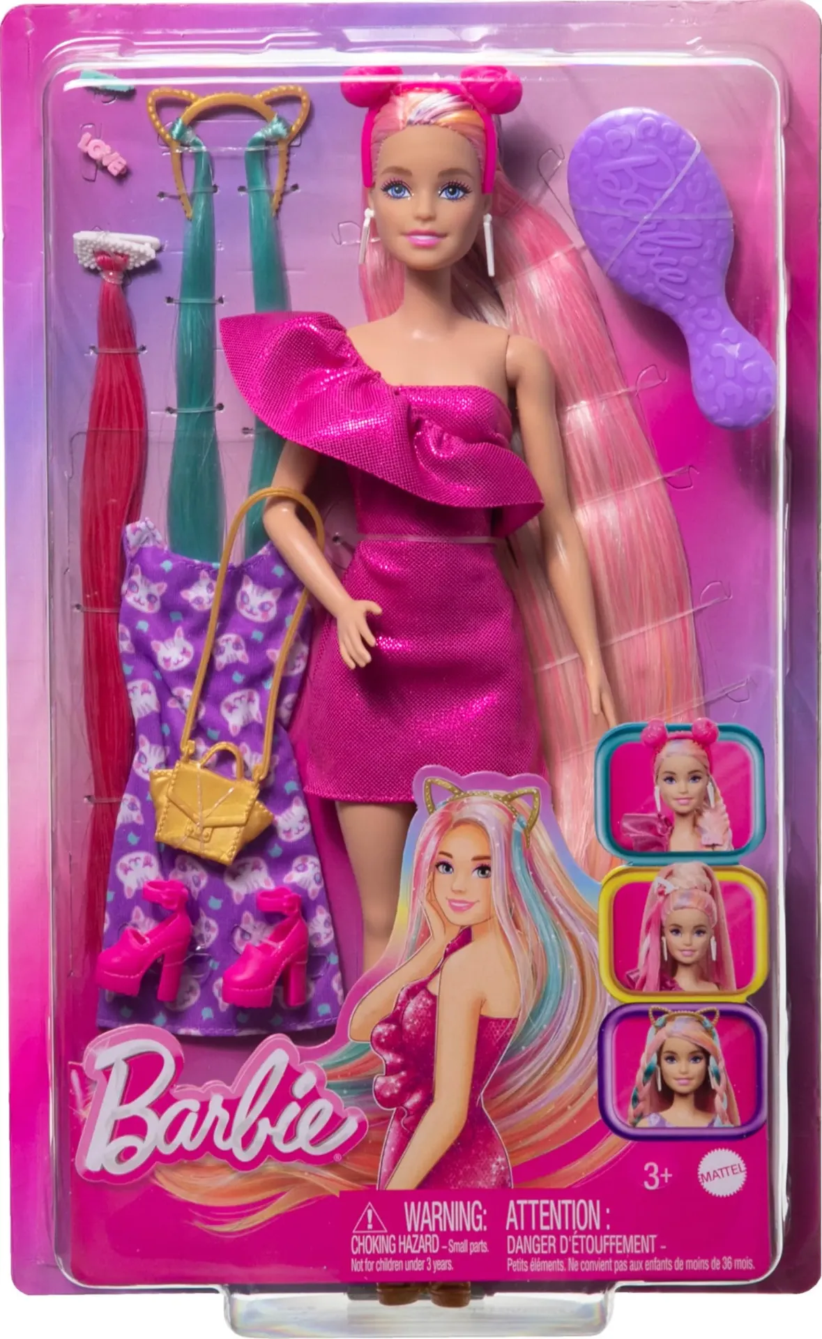 [1650568052] BarbieÂ®ï¸ Fun and Fancy Hairâ„¢ Cat Doll Caucasian JDC85