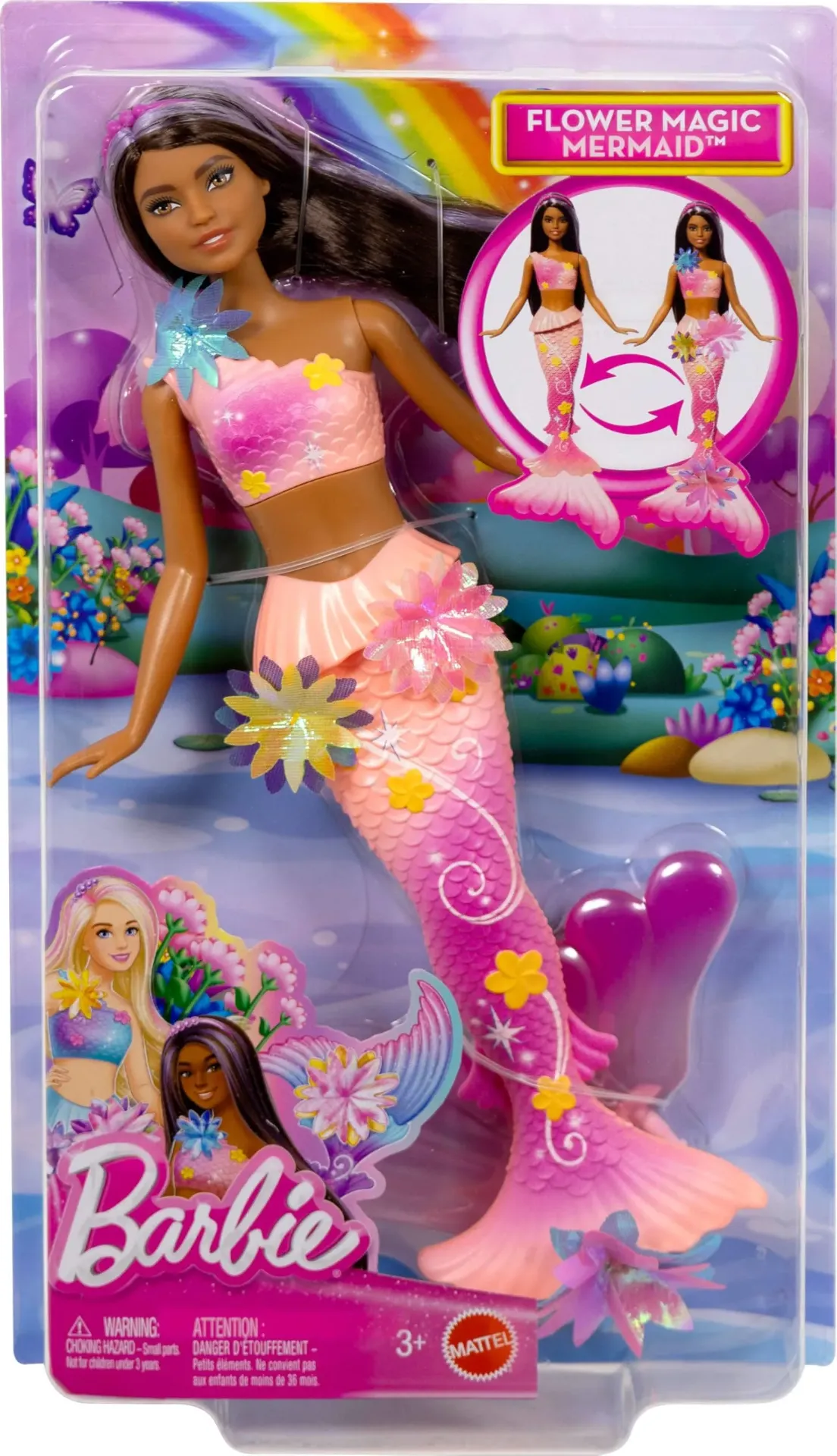 [1650568054] Barbieâ„¢ Dreamtopia Blooming Magic Mermaid Brunette JDM73