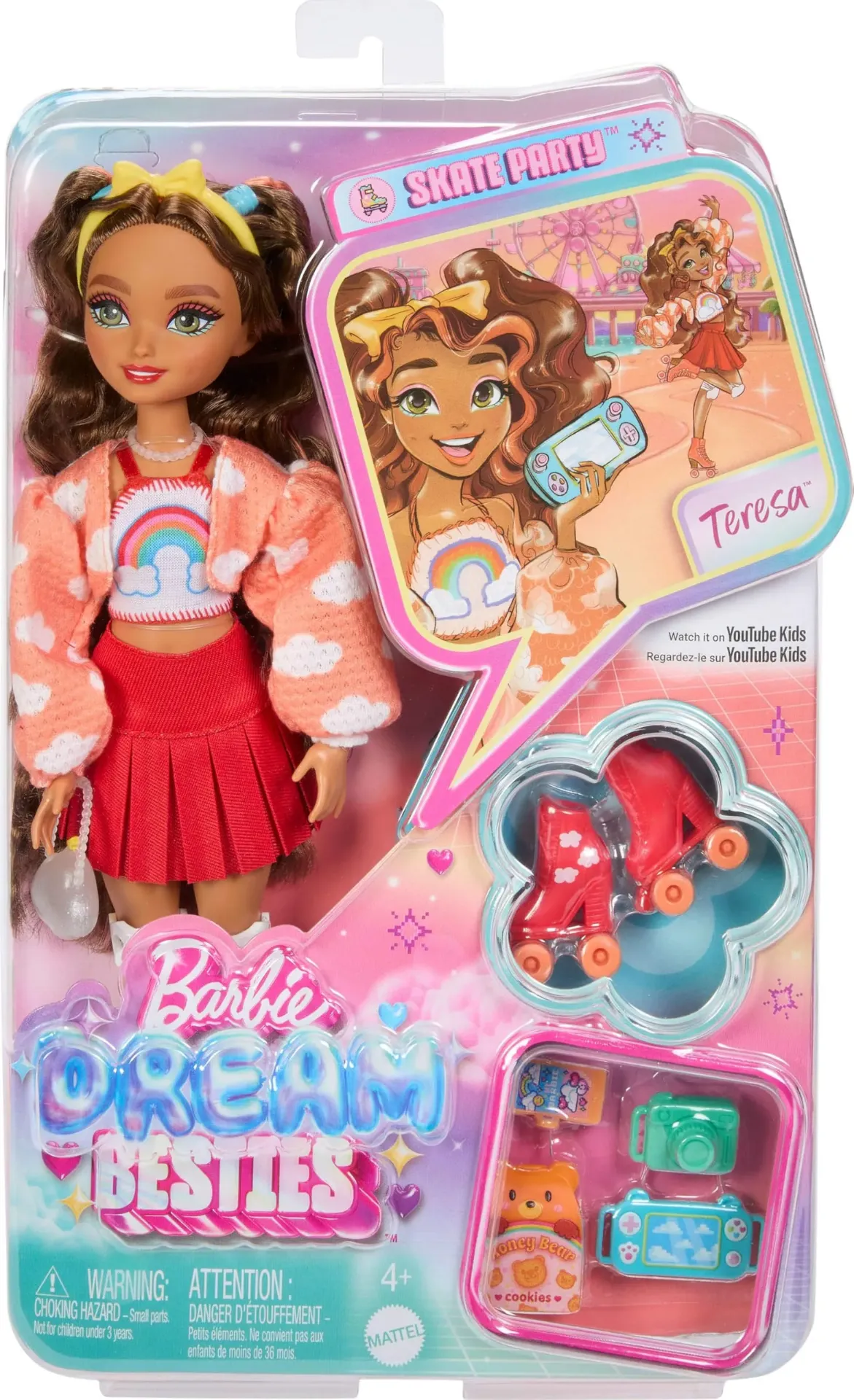 [1650568067] Barbie® Dream Besties Roller Skate Teresa JFX98