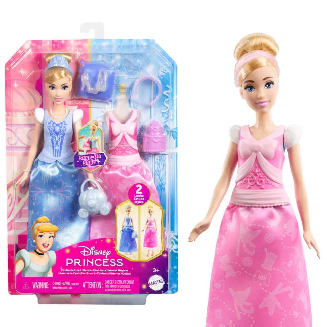 [1650568096] Disney Princess Fashion Doll Fashion Storytelling Cinderella JCR95
