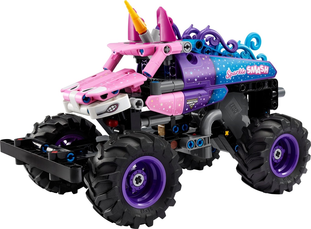 [1650568101] Monster Jam Sparkle Smash Pull-Back 42220