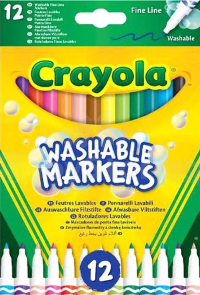 washable markers fineline 58 6671