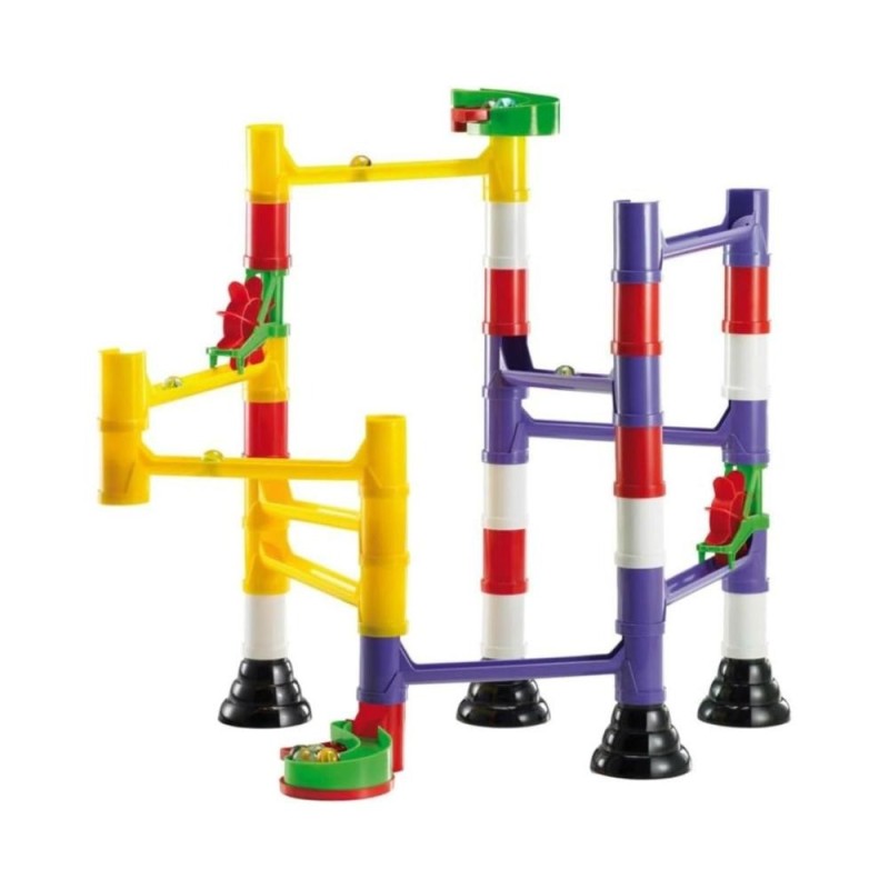 [17013003] Jeu de construction Circuit à Billes Quercetti Migoga Basic 6535
