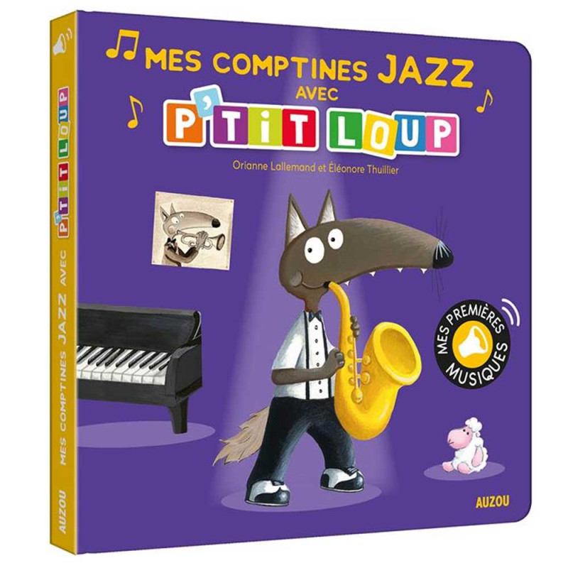 [170535036] MES COMPTINES JAZZ AVEC P'TIT LOUP