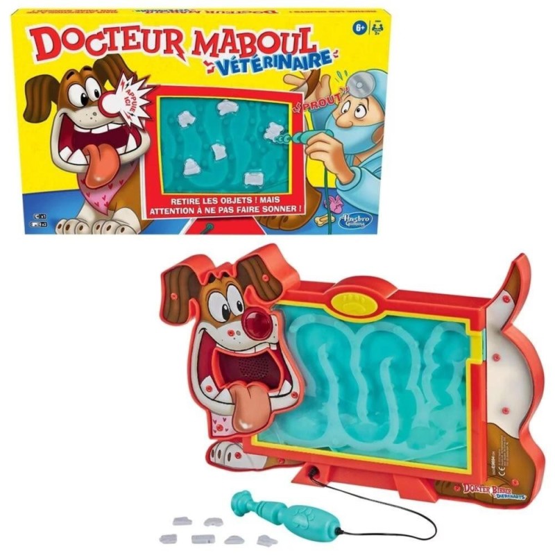 Hasbro Gaming Docteur Maboul Vétérinaire HASBROGAMING