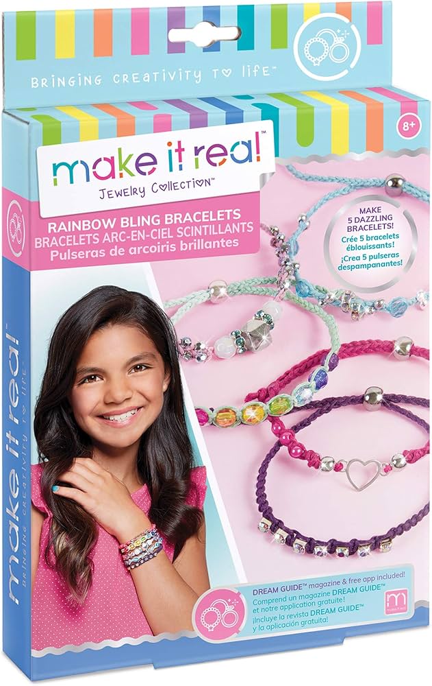 Rainbow Bling Bracelets 1208
