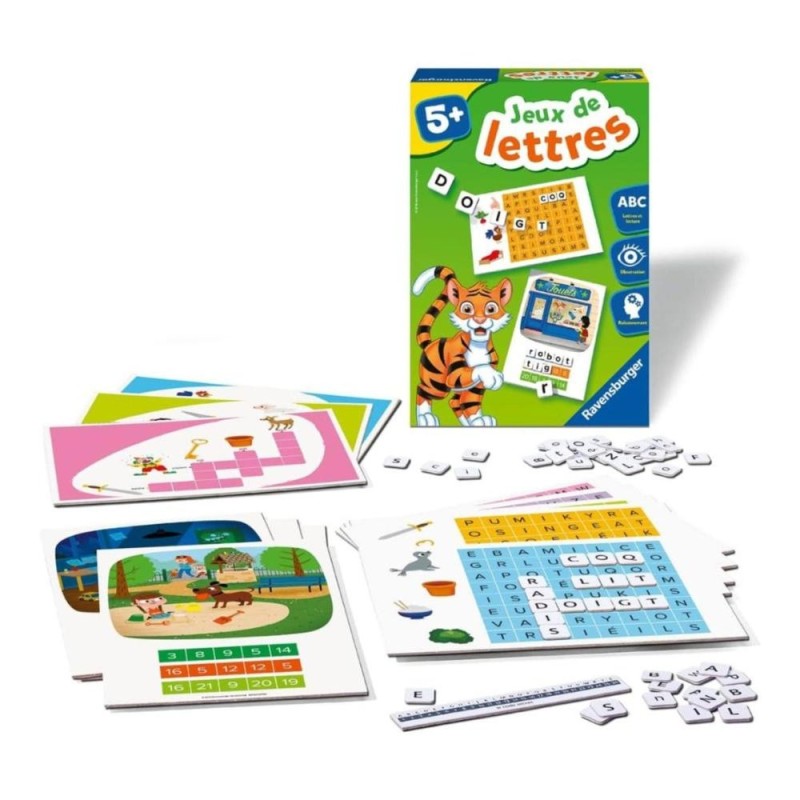 [6011006] Jeu éducatif Lecture et orthographe Ravensburger 24060