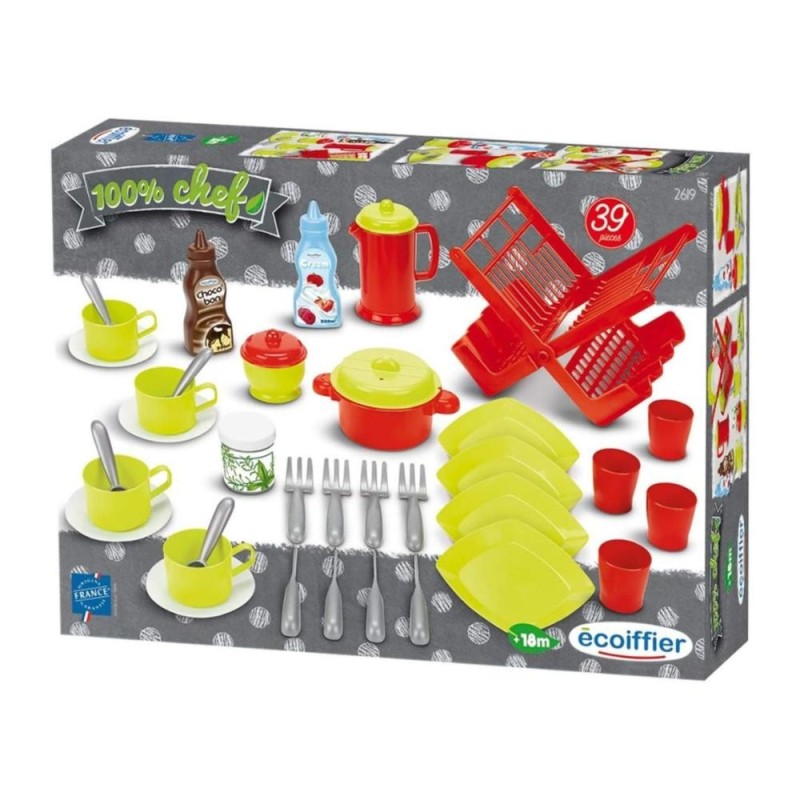 [6025102] Jeu de cuisine Dînette 100 % Chef Ecoiffier 2619