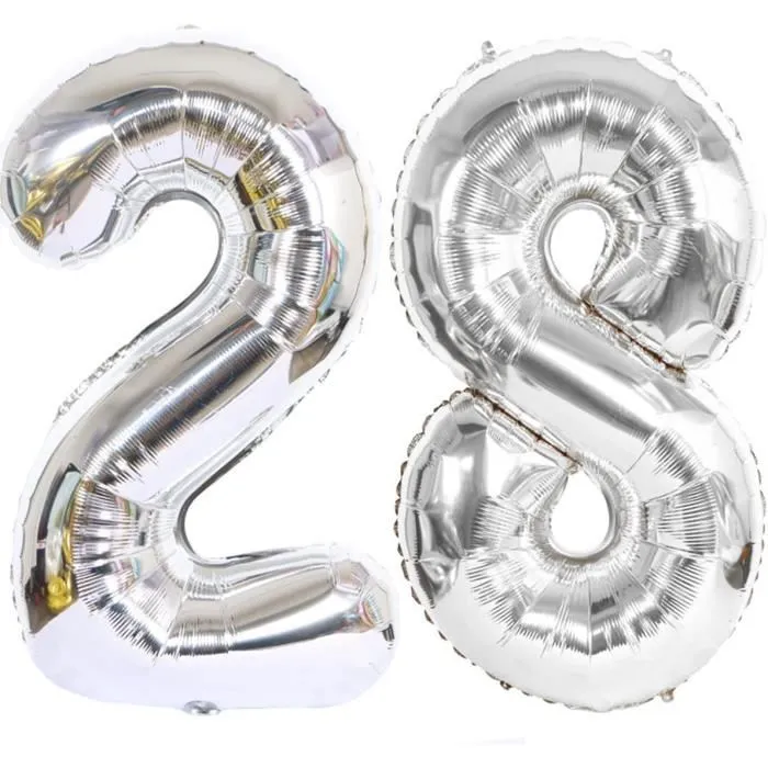 [60292026] chiffre en ballon 28