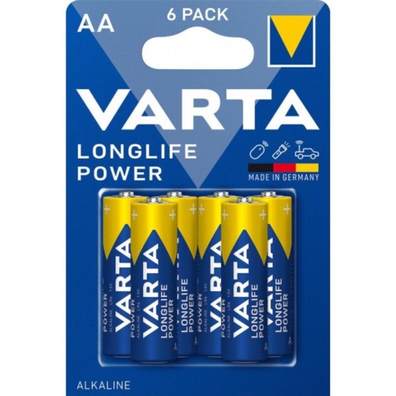 [70194002] 6 piles AA longlife