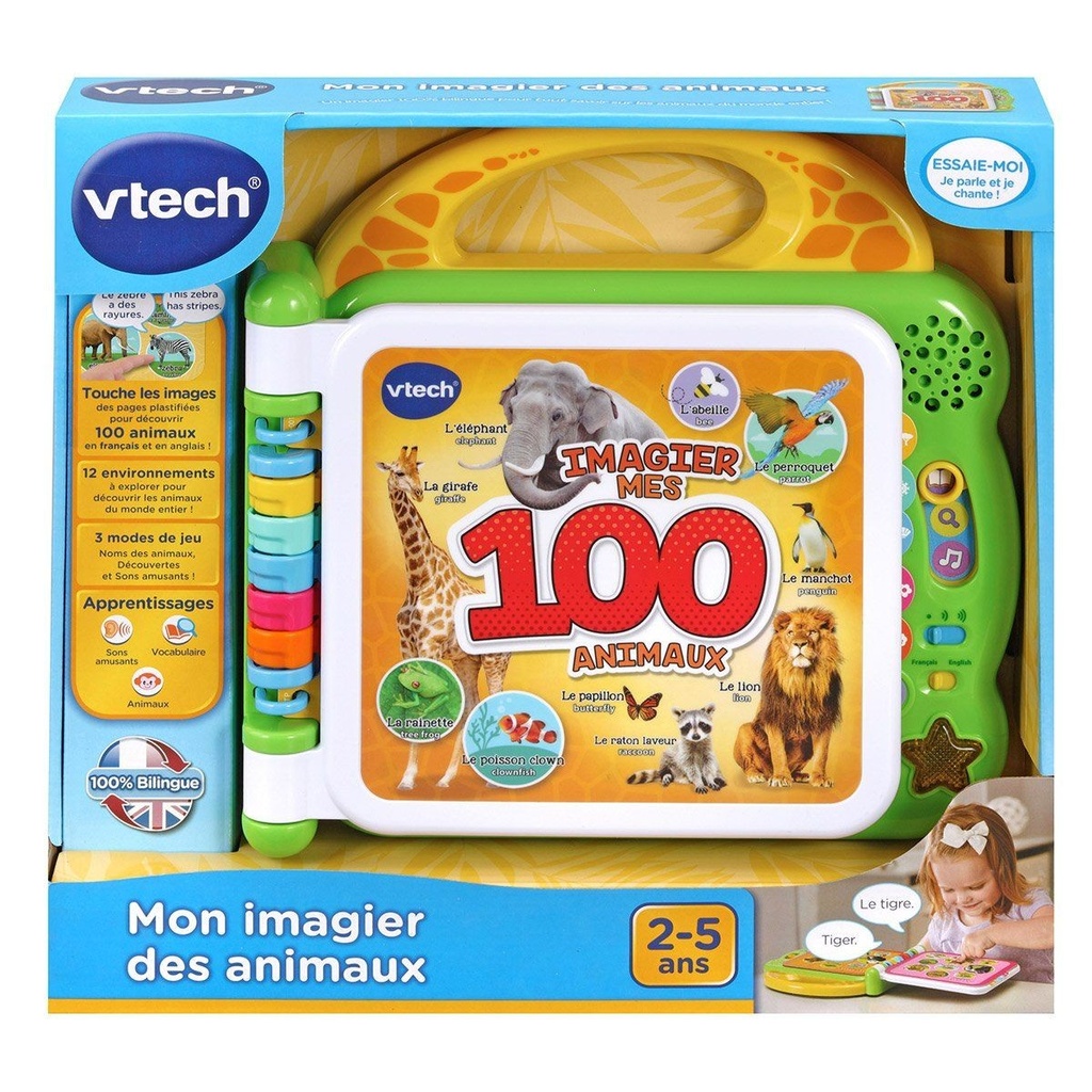 Mon imagier des animaux bilingue VT609545
